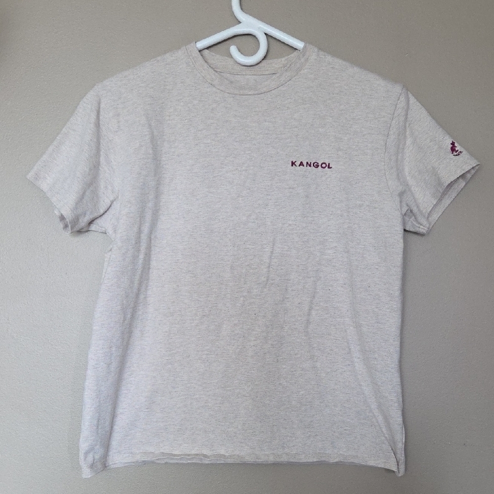 Kangol Beige Short Sleeve Tee Size M